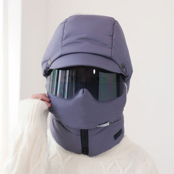 Winddichtes Reitmasken mit Schutzbrille | Brehn