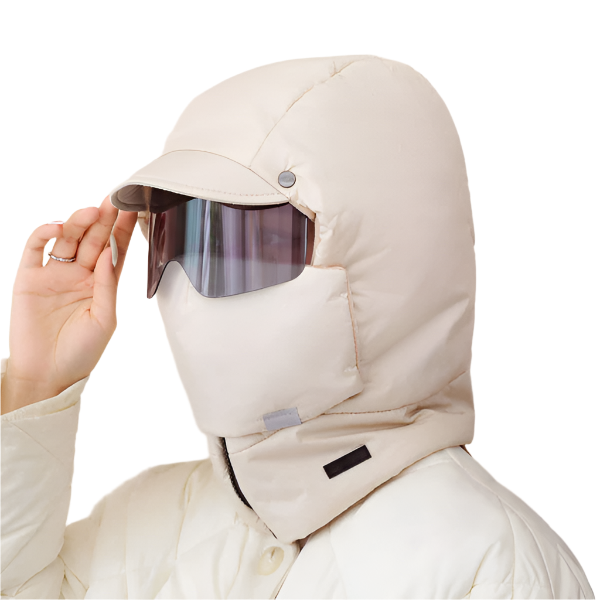 Winddichtes Reitmasken mit Schutzbrille | Brehn