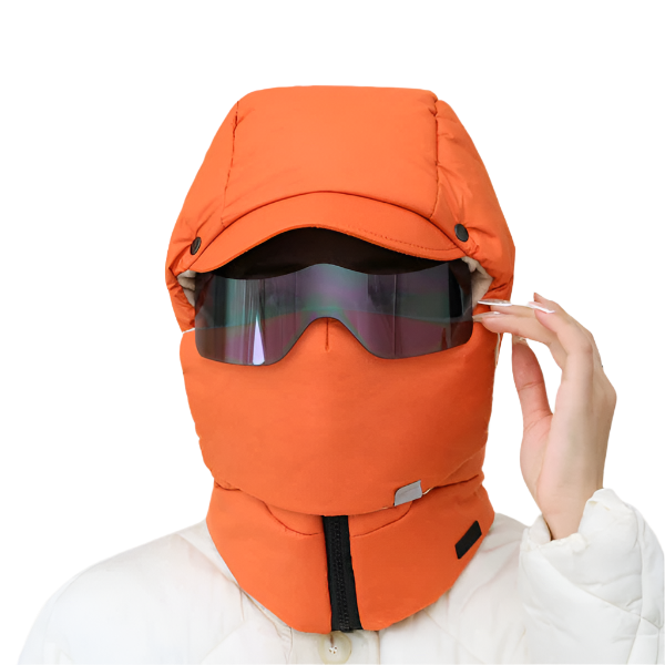Winddichtes Reitmasken mit Schutzbrille | Brehn