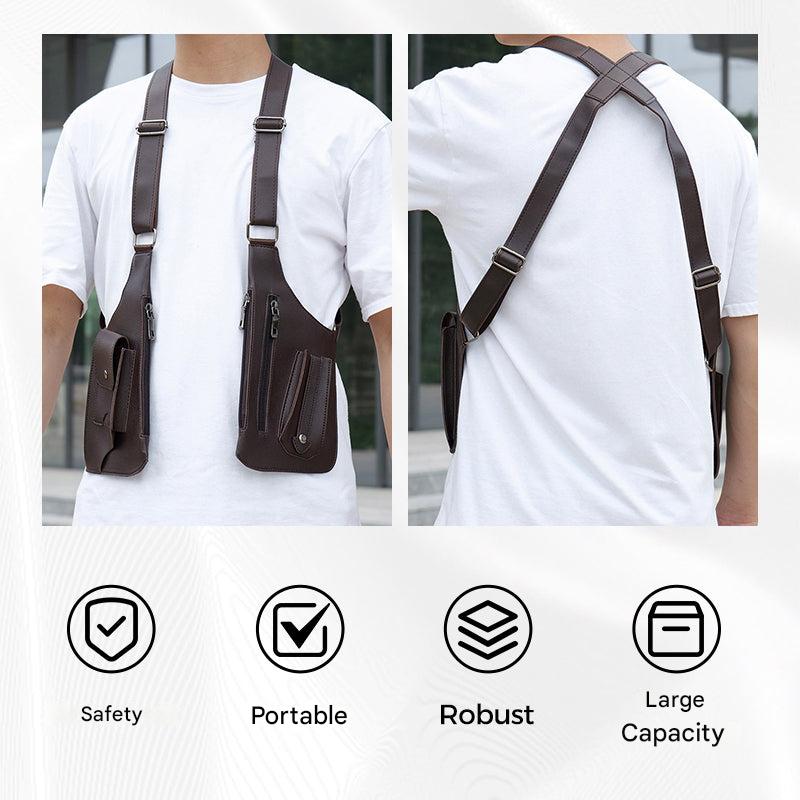 ShadowCarry Pro – Diskrete Umhängetasche für Herren | Brehn