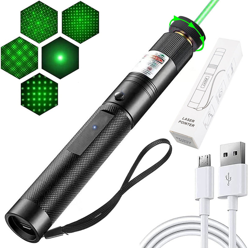 Brehn | LuxeBeam Dual-Color-Laserpointer | Präzisionsrot- und -grünlaser für vielseitige Präsentationen