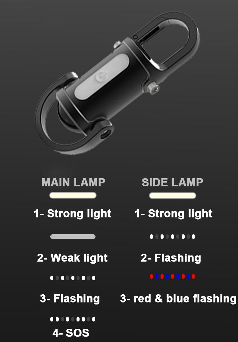 Mehrzweck-Schlüsselanhänger-Taschenlampe