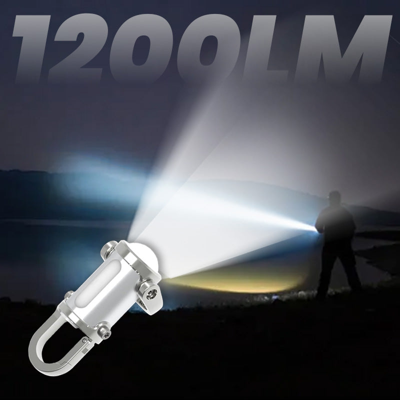 Brehn | Lumineux | Mini-LED-Taschenlampe – 1200LM – wasserdicht - ultra hell
