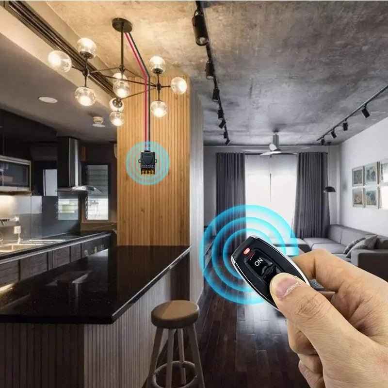 Brehn | LuxaControl Wireless Fernbedienungsschalter-Kit | Mühelose Steuerung ohne den Aufwand der Verkabelung