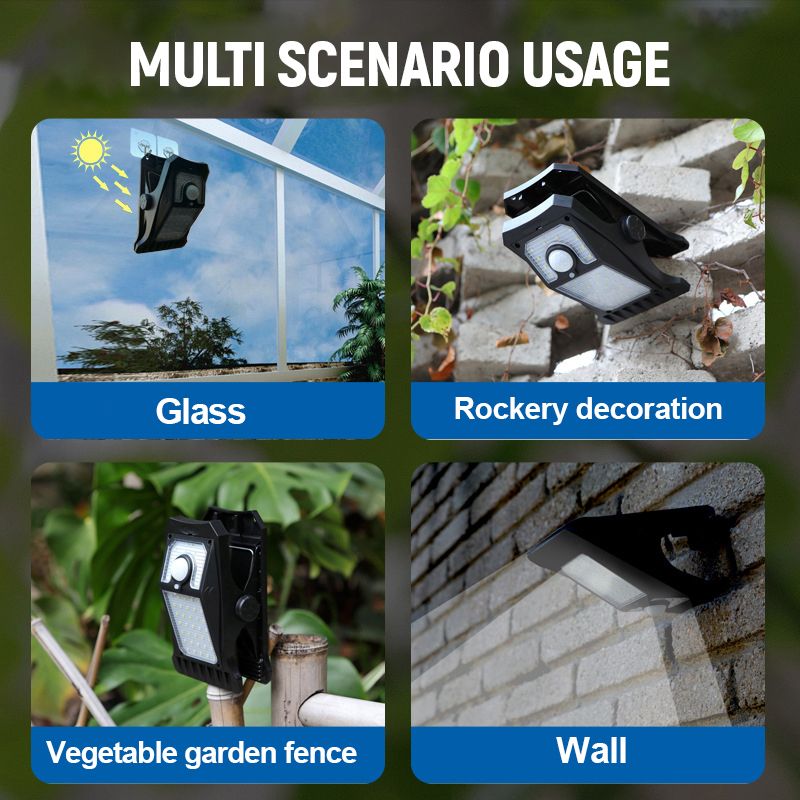 Brehn | LuxeGlow Solar Clip Lampe | Einfache Installation mit umweltfreundlicher Beleuchtung