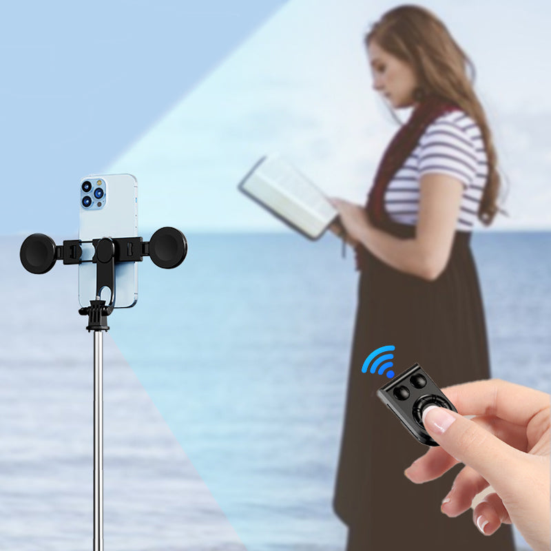Brehn | LuxuraSnap Elite Selfie-Stick-Stativ | Machen Sie atemberaubende Selfies mit integriertem LED-Filllicht