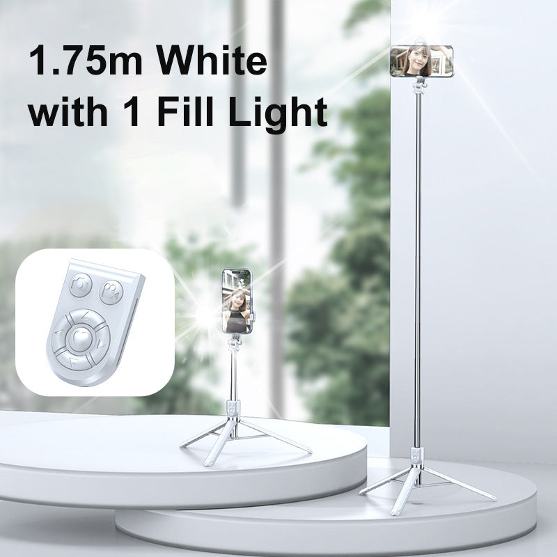 Brehn | LuxuraSnap Elite Selfie-Stick-Stativ | Machen Sie atemberaubende Selfies mit integriertem LED-Filllicht