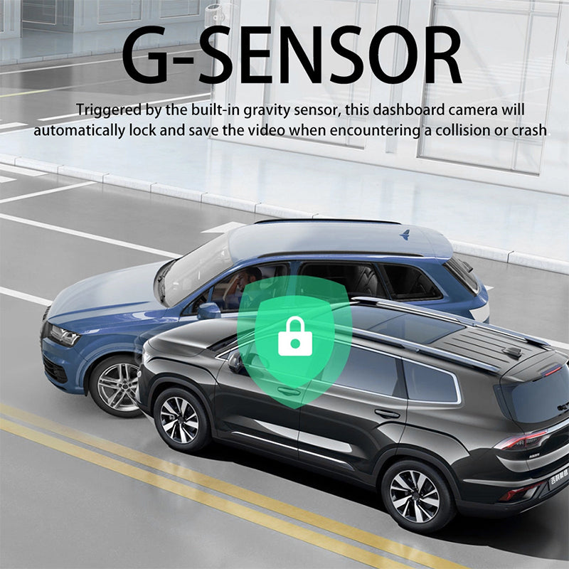 BowLift | DriveSecure Professional 4-Channel 1080P Dashcam