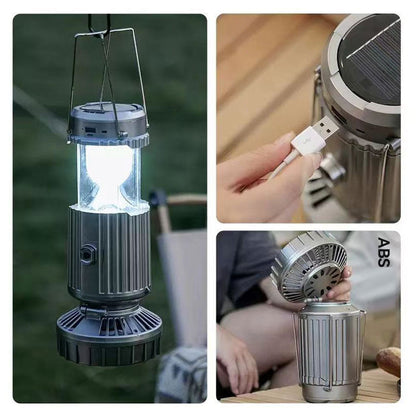 2-in-1 Abenteuer Solarlampe & Tragbarer Ventilator | Brehn