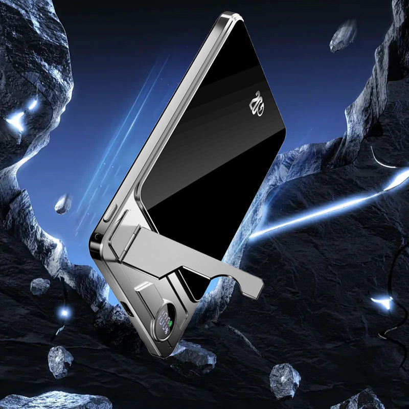 Brehn | LuxuraTech Dual-Mode Magnet-Powerbank | Vielseitige Lade-Lösung mit integriertem Ständer für ultimativen Komfort