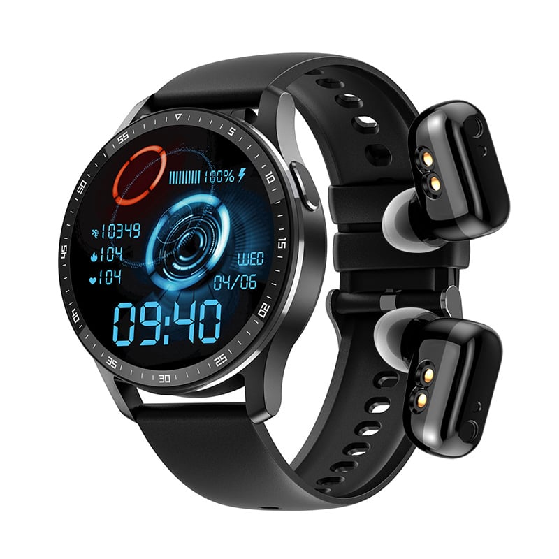 2-in-1 Smartwatch mit integrierten Kopfhörern | Brehn