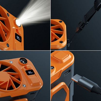 Tragbarer Super-Kühlungs-Hüft-Clipventilator | Brehn