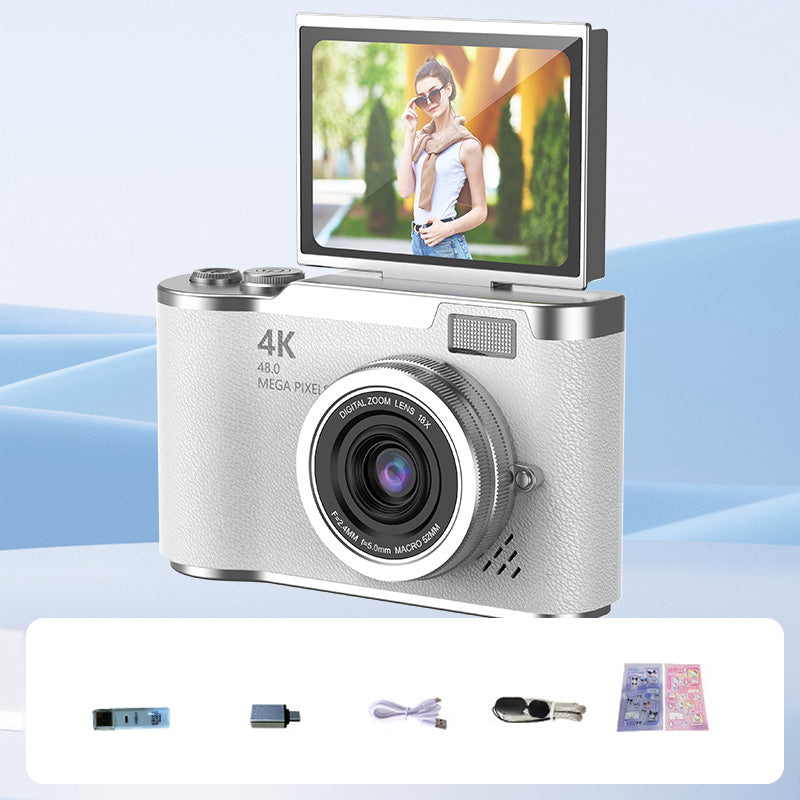 4K HD Digitalkamera mit Klappbildschirm