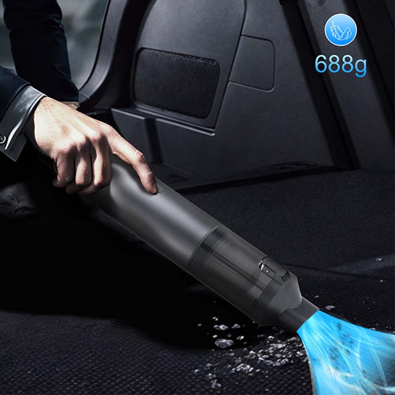 Brehn | LuxVac Elite Kabelloser Autostaubsauger | Hochleistungs-Handstaubsauger für müheloses Autofinishing