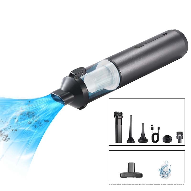 Brehn | LuxVac Elite Kabelloser Autostaubsauger | Hochleistungs-Handstaubsauger für müheloses Autofinishing