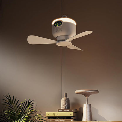 Wiederaufladbarer Deckenventilator mit LED-Lichtern | Brehn