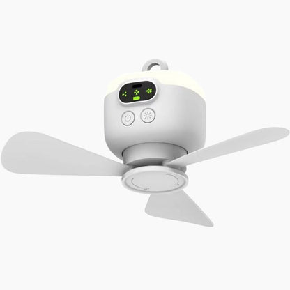 Wiederaufladbarer Deckenventilator mit LED-Lichtern | Brehn