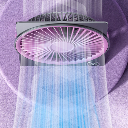 Ultradünner, wiederaufladbarer Mini-Ventilator mit USB-Anschluss | Brehn