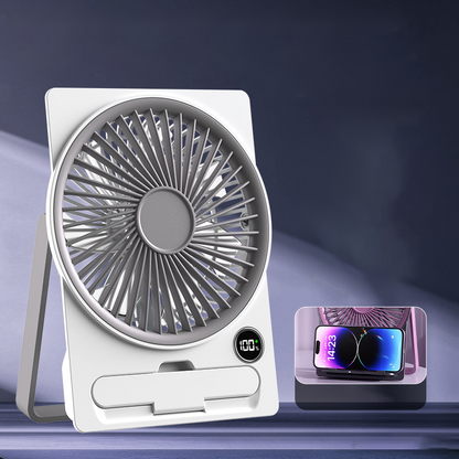 Ultra Slim Card USB Wiederaufladbarer Mini Ventilator | Brehn