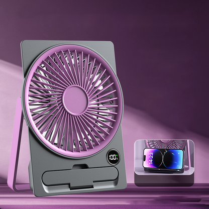 Ultra Slim Card USB Wiederaufladbarer Mini Ventilator | Brehn