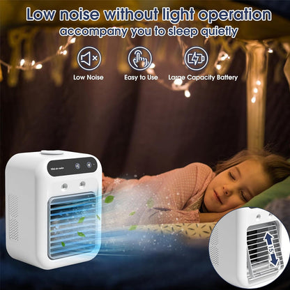 Mini tragbare Klimaanlage mit Kühl- und Befeuchtungsfunktion | Brehn