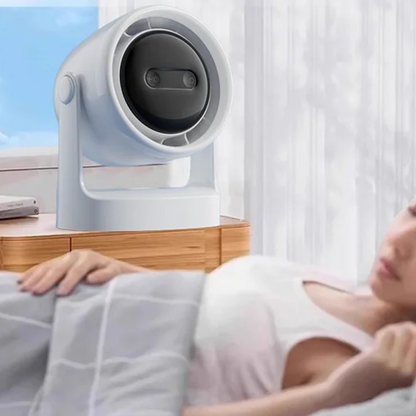 3-in-1 LED Licht & Eingebauter Aromatherapie Diffusor Stiller Mini Ventilator | Brehn