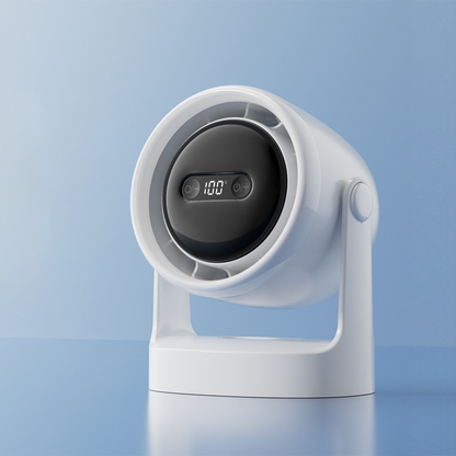 3-in-1 LED Licht & Eingebauter Aromatherapie Diffusor Stiller Mini Ventilator | Brehn