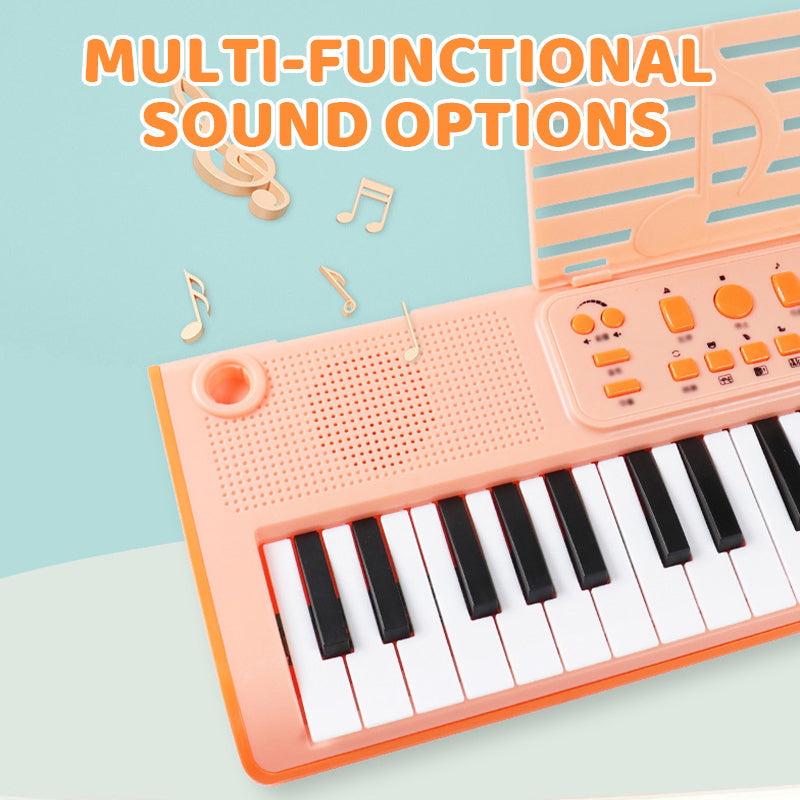 37-Tasten-Piano für Kinder mit Mikrofon