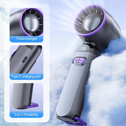 Tragbarer Handheld Turbo Ventilator – Super mächtiger Lufstrom, ultraleicht & perfekt für Reisen | Brehn