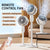 Gluschwein - 🎊Sommeraktion: 50 % Rabatt und versandkostenfrei🌀✨Motor Standventilator, 20dB sehr leiser Ventilator, 30m Wurfweite, 2465m³/h Luftvolumen, Fan mit Fernbedienung & Kühlung