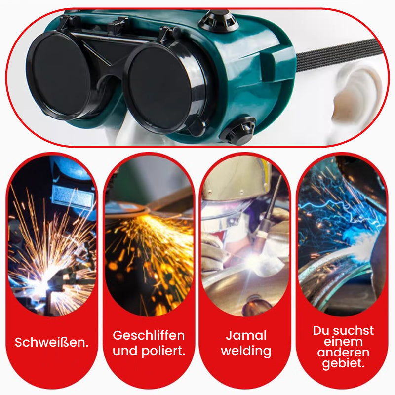 Faltbare Schweißerbrille