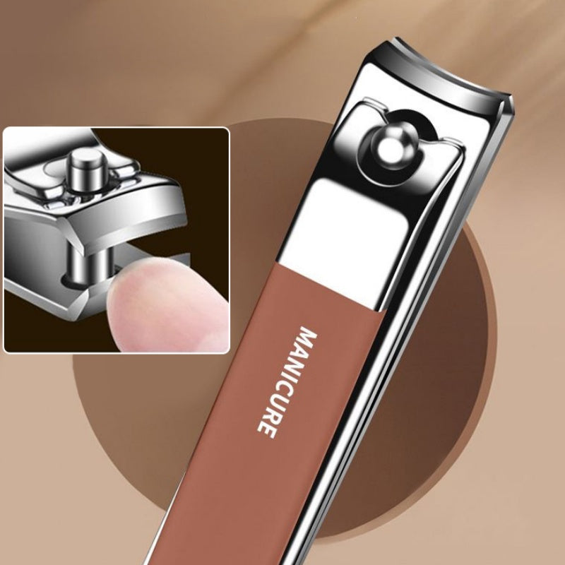 Tragbares 7-teiliges Maniküre-Set mit Nagelknipsern