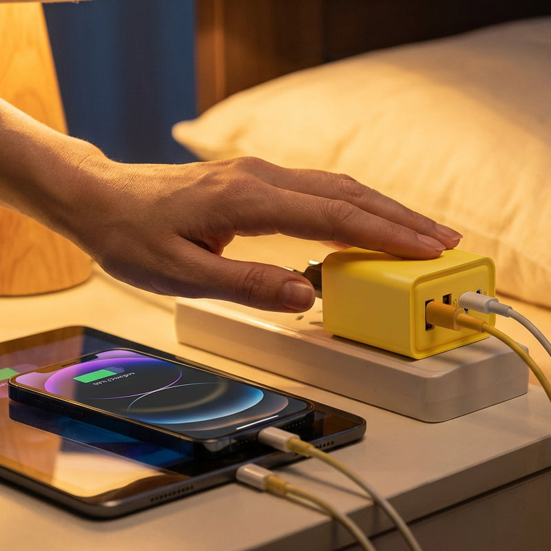 120W USB-Schnellladegerät mit 4 Ports | Brehn