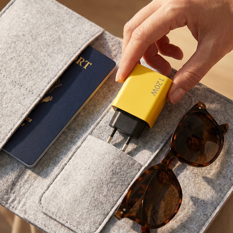 120W USB-Schnellladegerät mit 4 Ports | Brehn
