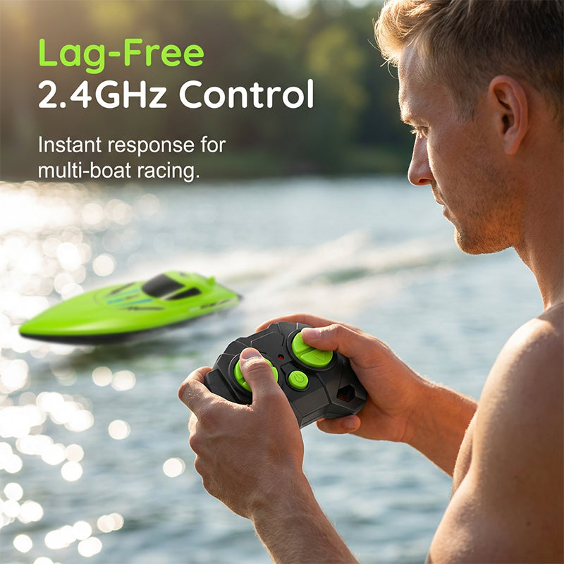 RC-Rennboot mit 2,4-GHz-Fernsteuerung | Brehn