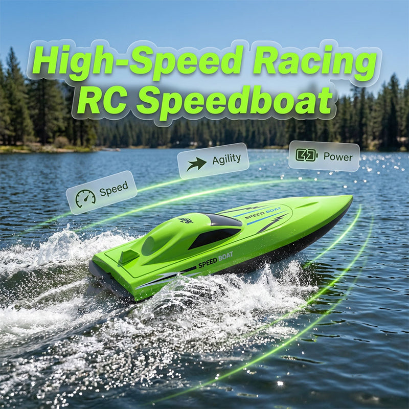 RC-Rennboot mit 2,4-GHz-Fernsteuerung | Brehn