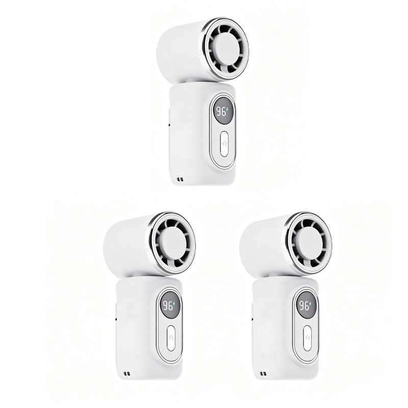 Tragbarer Clip-on Ventilator mit LED-Anzeige | Brehn