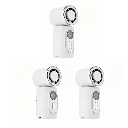 Tragbarer Clip-on Ventilator mit LED-Anzeige | Brehn