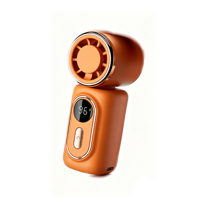Tragbarer Clip-on Ventilator mit LED-Anzeige | Brehn