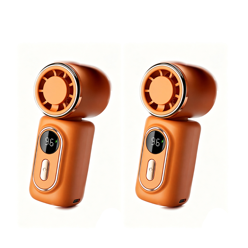 Tragbarer Clip-on Ventilator mit LED-Anzeige | Brehn
