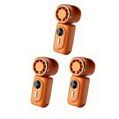 Tragbarer Clip-on Ventilator mit LED-Anzeige | Brehn