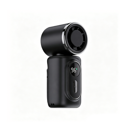 Tragbarer Clip-on Ventilator mit LED-Anzeige | Brehn