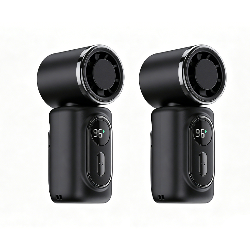 Tragbarer Clip-on Ventilator mit LED-Anzeige | Brehn