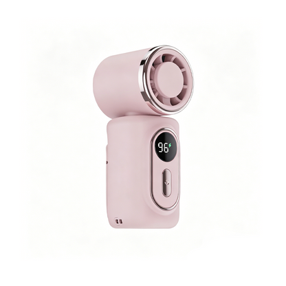 Tragbarer Clip-on Ventilator mit LED-Anzeige | Brehn