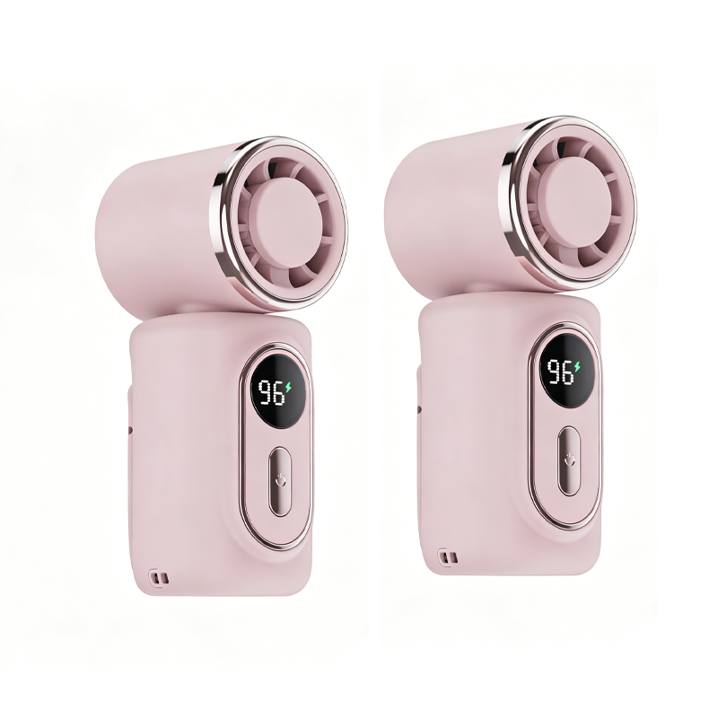 Tragbarer Clip-on Ventilator mit LED-Anzeige | Brehn