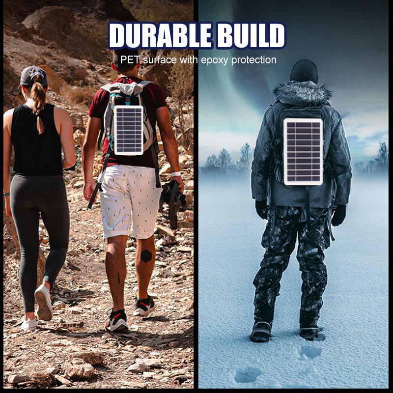 Flexibles Solarpanel 2W 5V mit USB-Ausgang | Brehn
