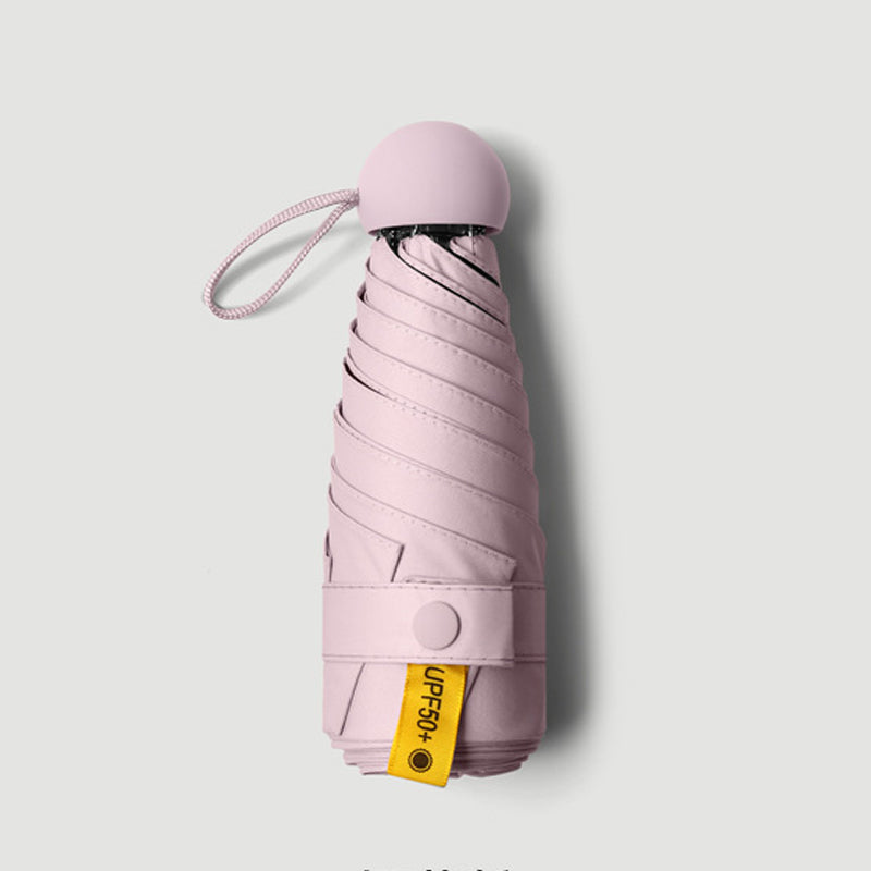 Kapsel-Taschenschirm mit UV-Schutz UPF50+ | Brehn
