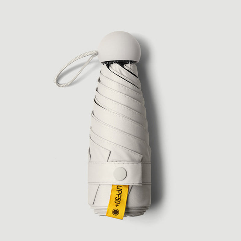 Kapsel-Taschenschirm mit Sonnenschutz | Brehn