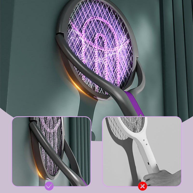2-in-1 Mückenfalle & Elektroklatsche mit UV-Licht | Brehn