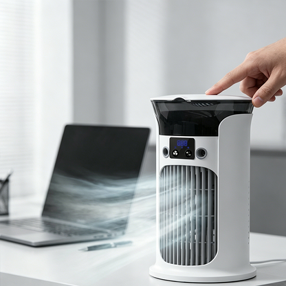 3-in-1 Desktop Luftkühler Fan | Brehn